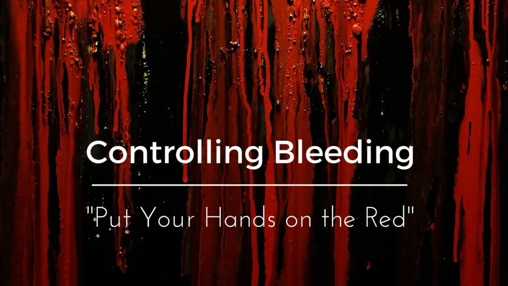 How to Stop Bleeding