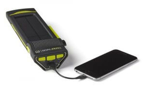 Goal Zero Torch 250 hand crank Flashlight with portable solar charger