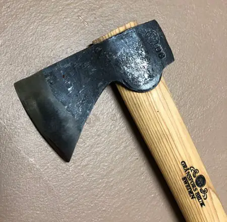 survival hatchet blade steel - carbon steel head - axe blade