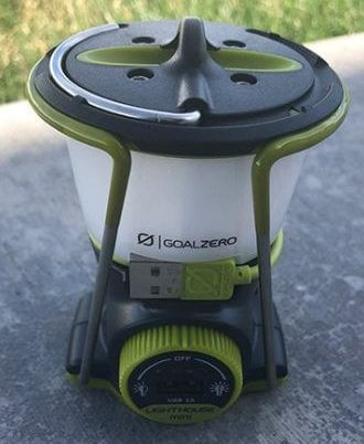 Goal Zero Lighthouse Mini Lantern - The best rechargeable lantern