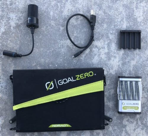 Guide 10 Plus Solar Recharging Kit with Nomad 7 Solar Panel