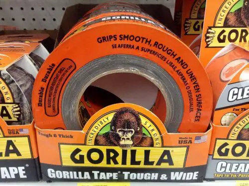 Gorilla Tape is useful