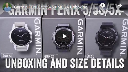 difference between fenix 5 and 5x