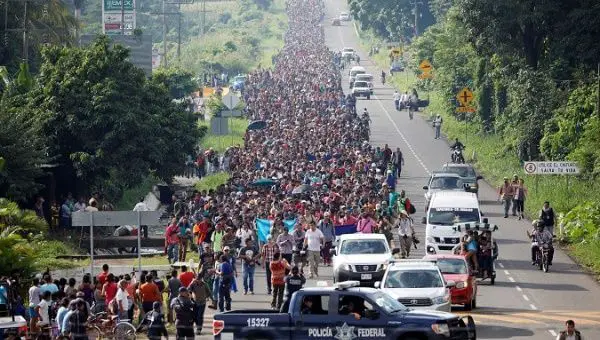 Migrant Caravan Still Headed to the U.S. Border