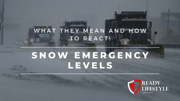 Snow Emergency Levels
